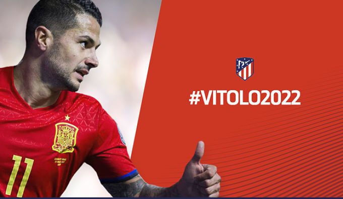 Así ha hecho oficial el Atlético el fichaje de Vitolo.