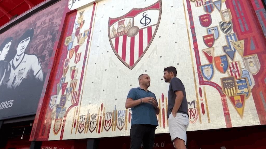  Coke Andújar y Tito González en el Estadio Sánchez Pizjuán (ElDesmarque)