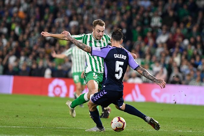 Calero fue 'espiado' ante el Betis por Marchena.