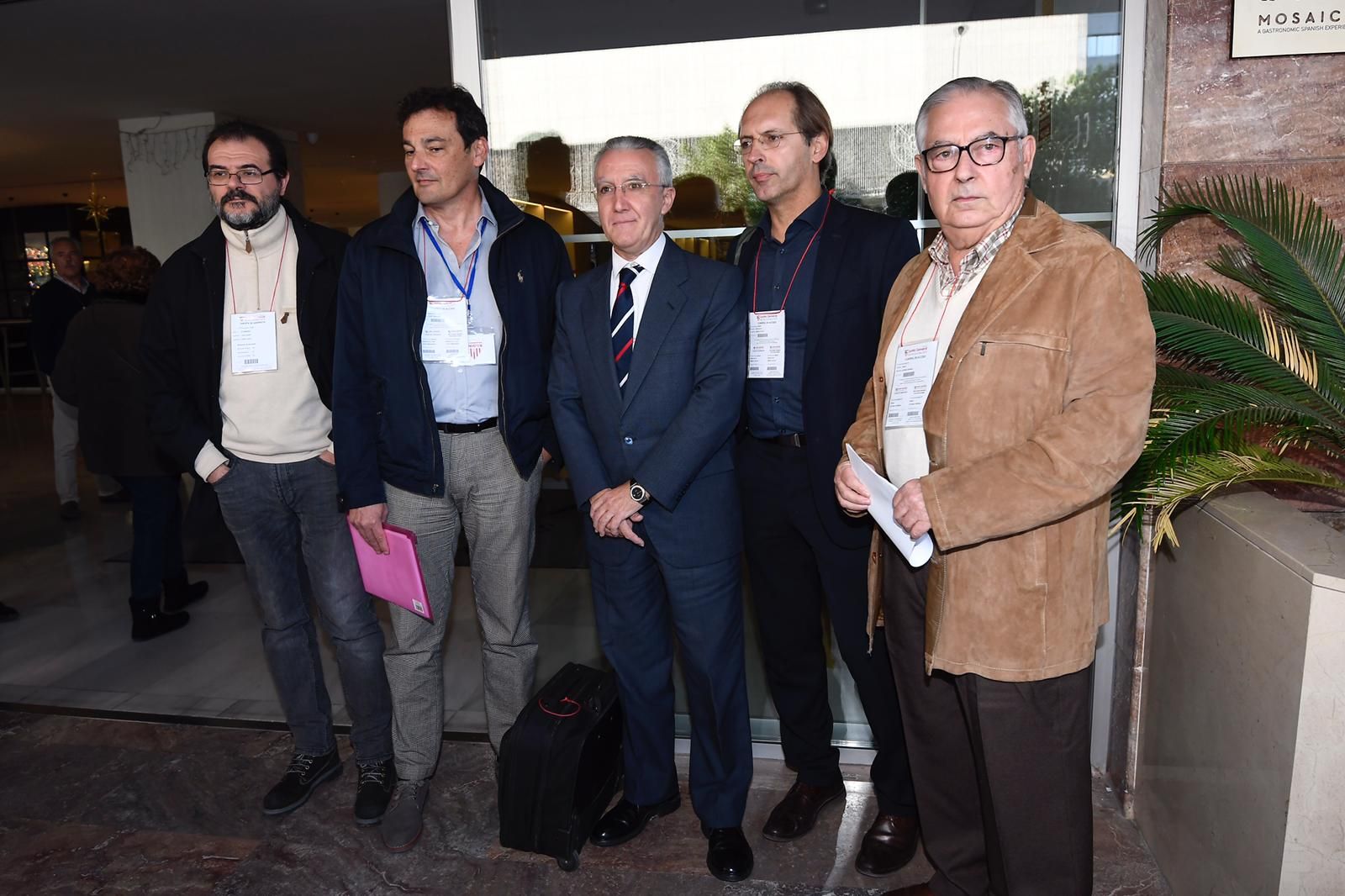 Miembros de Accionistas Unidos, en la Junta General de Accionistas de 2018.