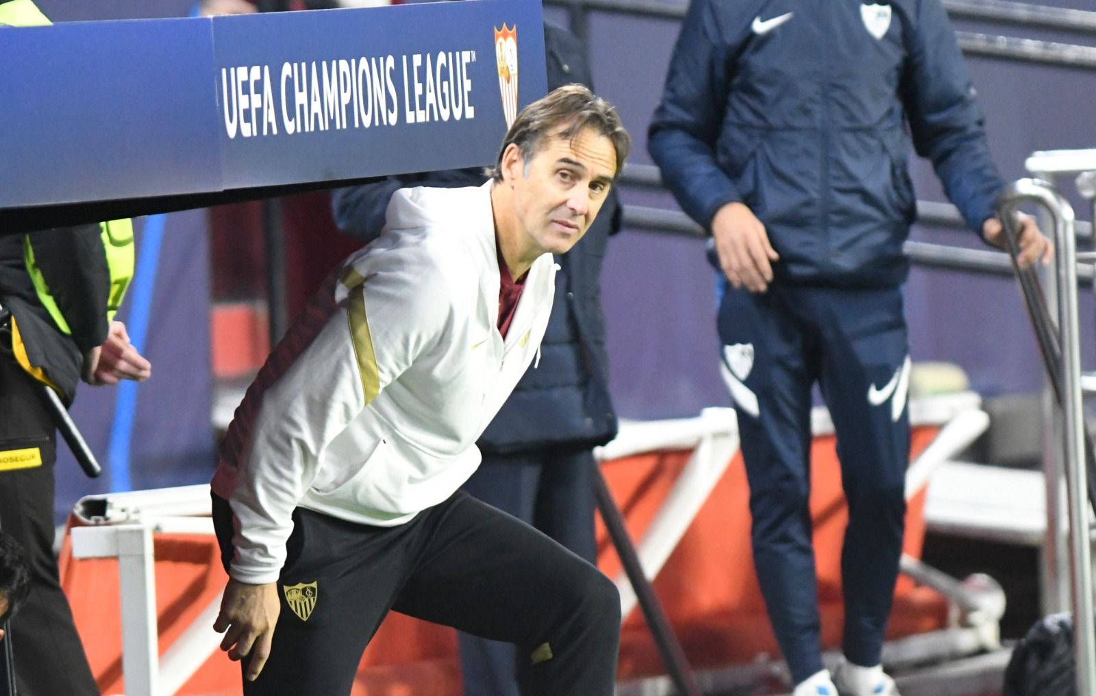  Lopetegui, en un partido de la pasada Champions League.
