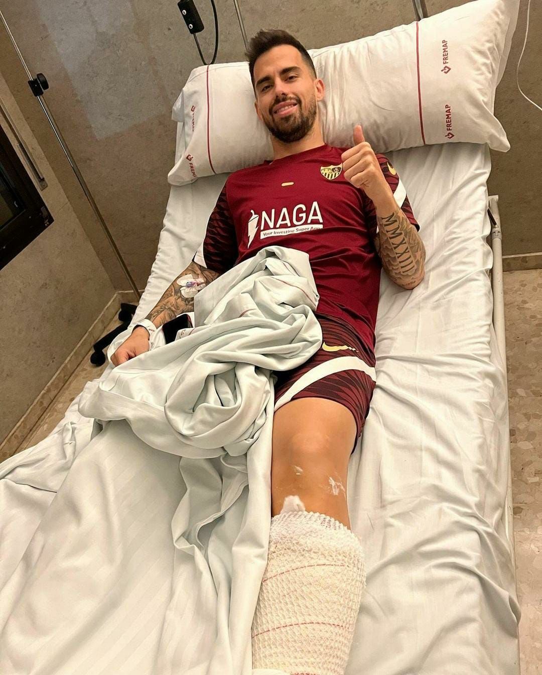  La foto que publicó Suso en sus redes sociales