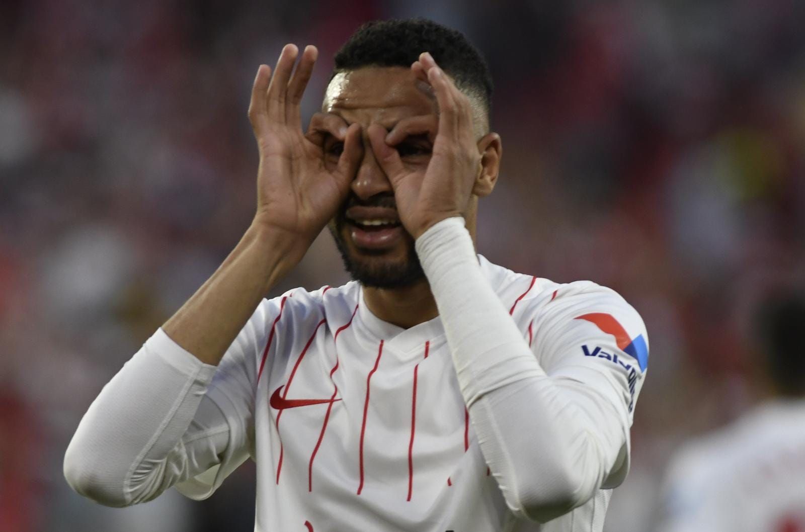  En-Nesyri celebra su gol ante el Cádiz