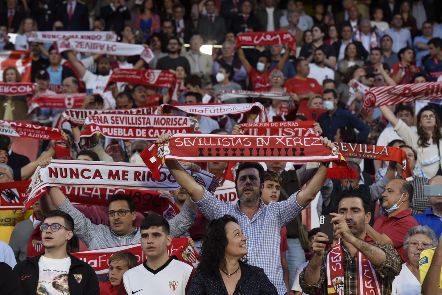  El Sánchez-Pizjuán, antes del partido con el Cádiz.