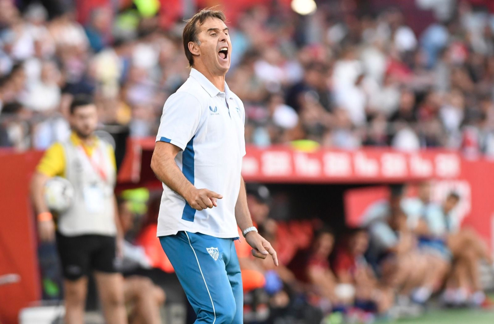  Lopetegui, ante el Atlético de Madrid.