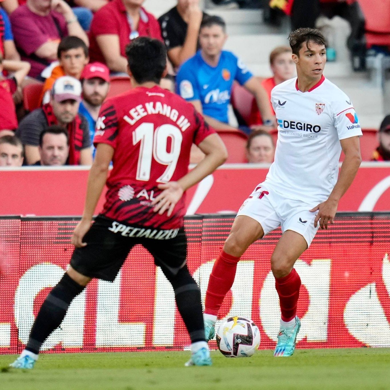  Óliver Torres, en el Mallorca-Sevilla.