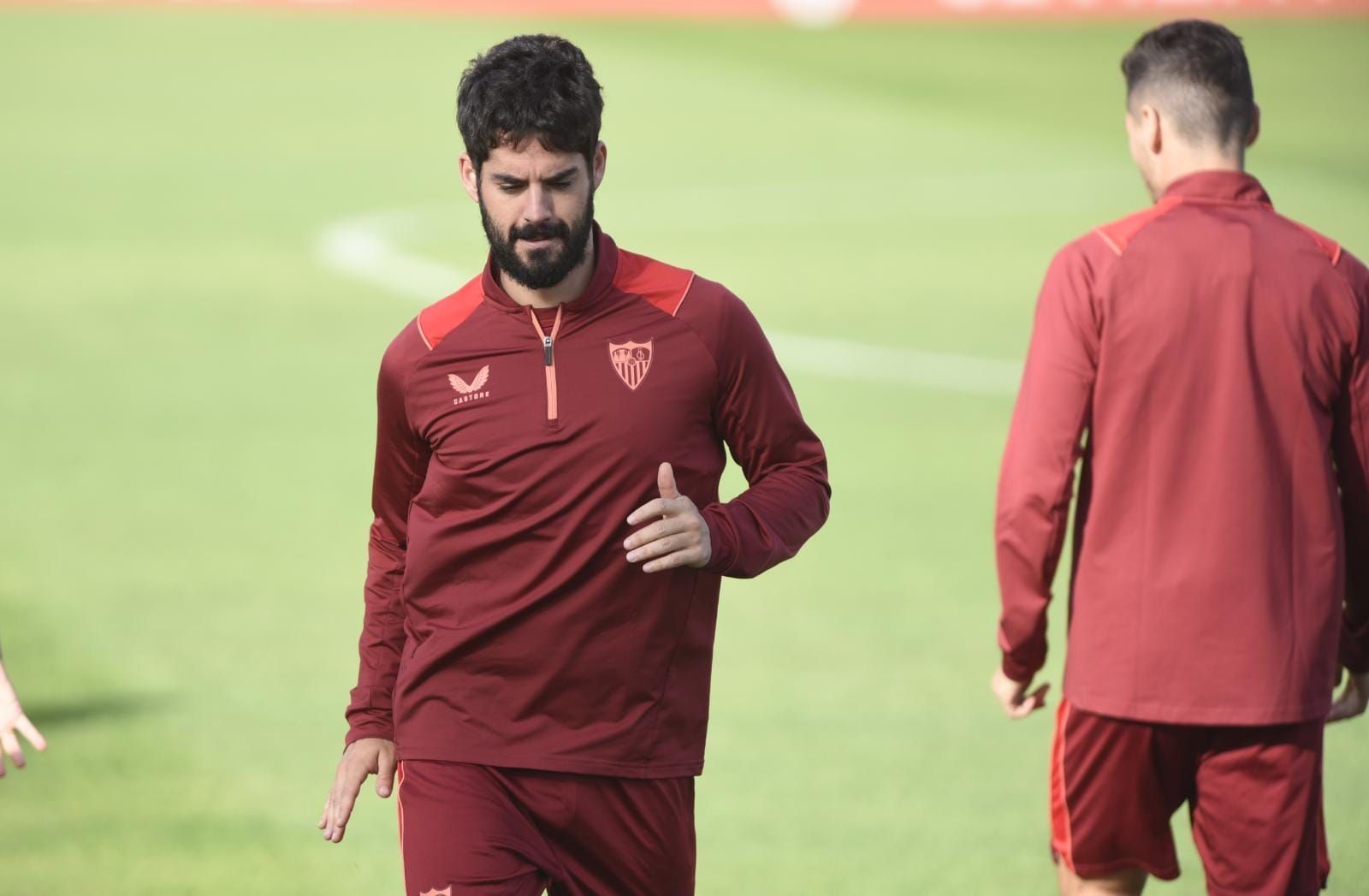  Isco, en el entrenamiento del viernes.