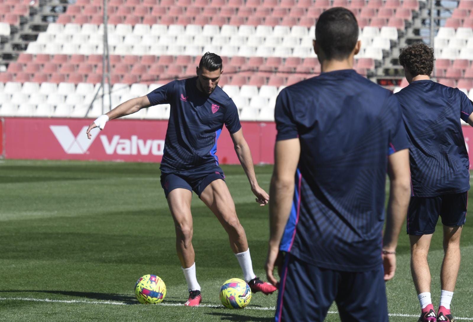  Rafa Mir, en la sesión del jueves.