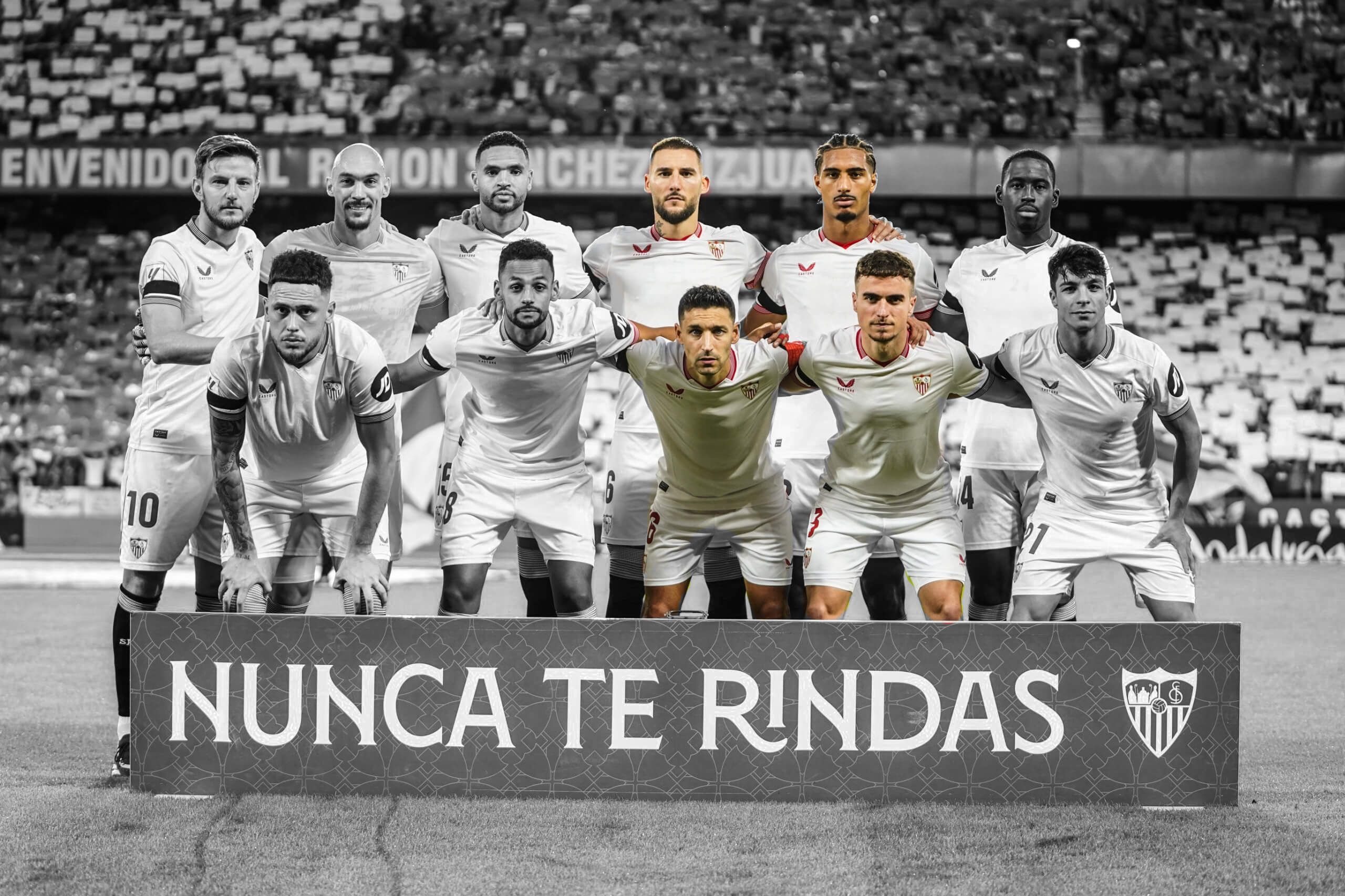  Los únicos jugadores que podrían repetir en el once del Sevilla.