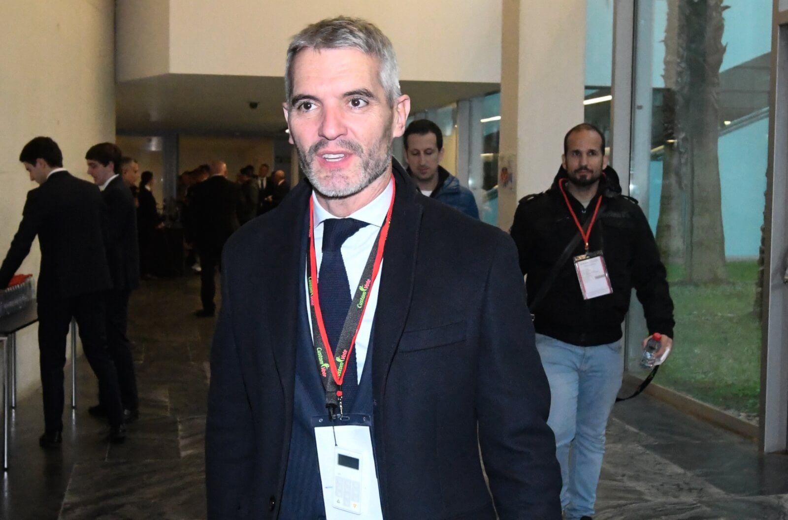 Enrique de la Cerda, en la Junta del Sevilla 2024.