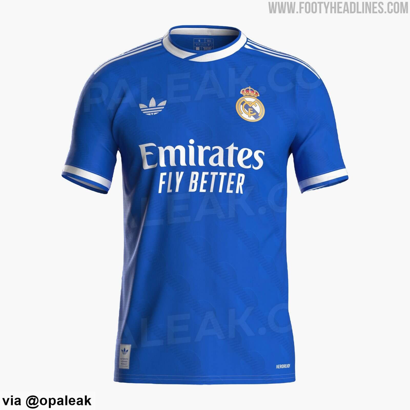  La futura camiseta del Real Madrid con ADIDAS.
