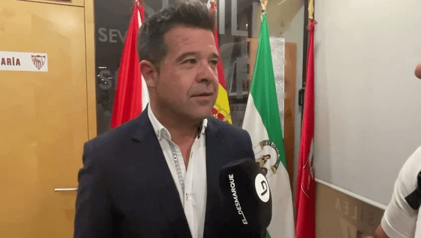  Carlos Jiménez, presidente de la Federación de Peñas Sevillistas.