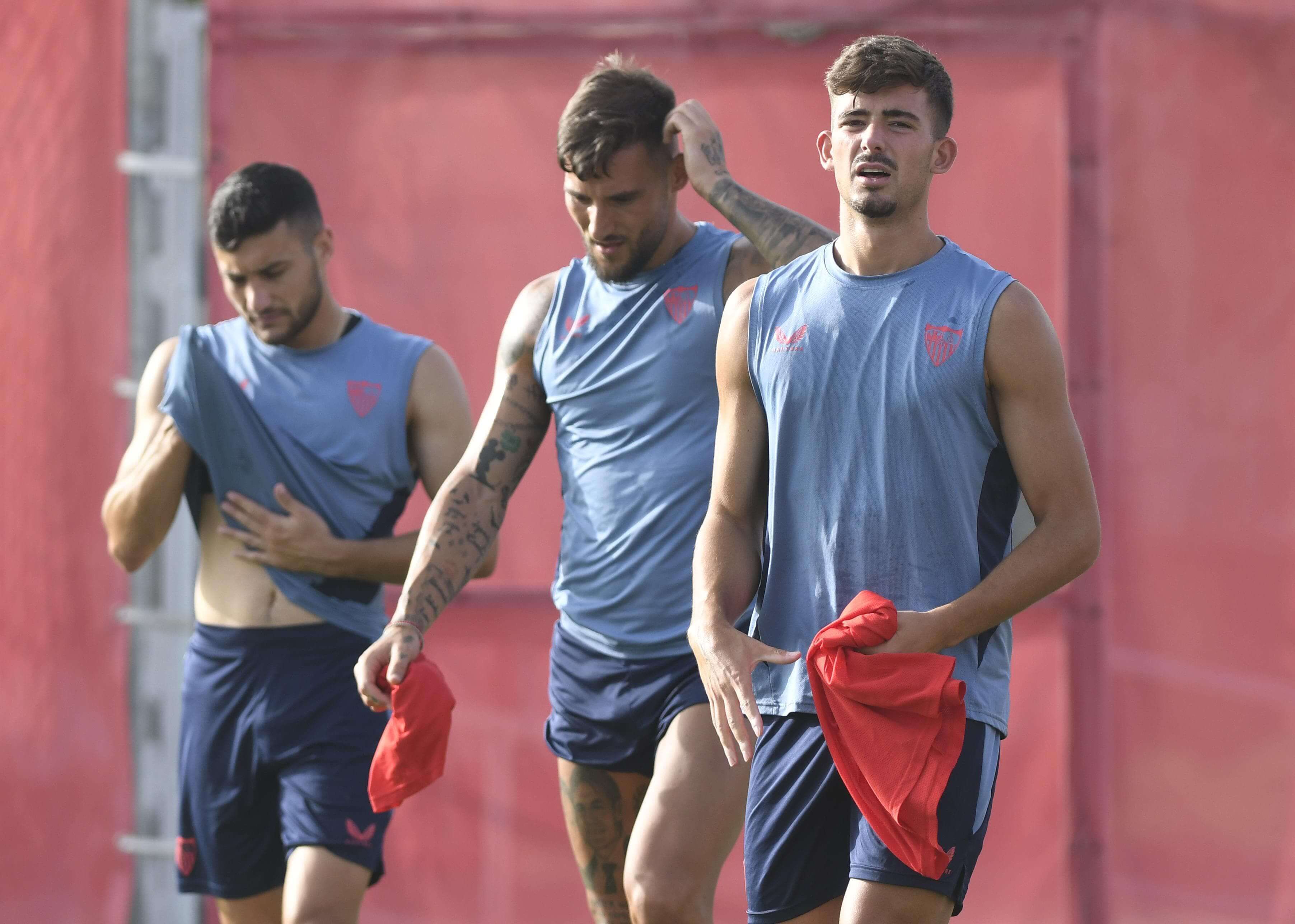  Kike Salas, en un entrenamiento
