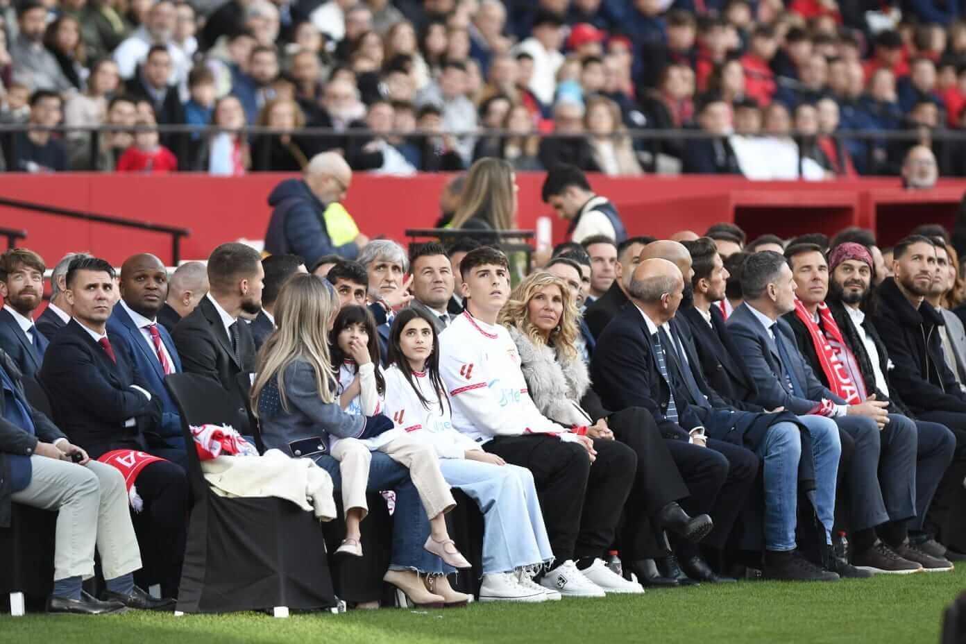 Aitor Puerta, con la camiseta de su padre