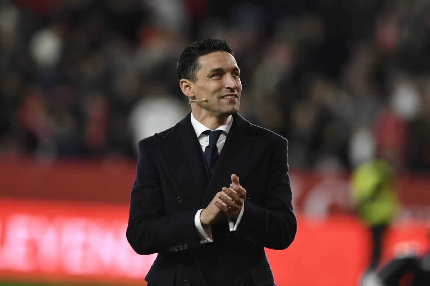 Jesús Navas, tras el Homenaje de este lunes.