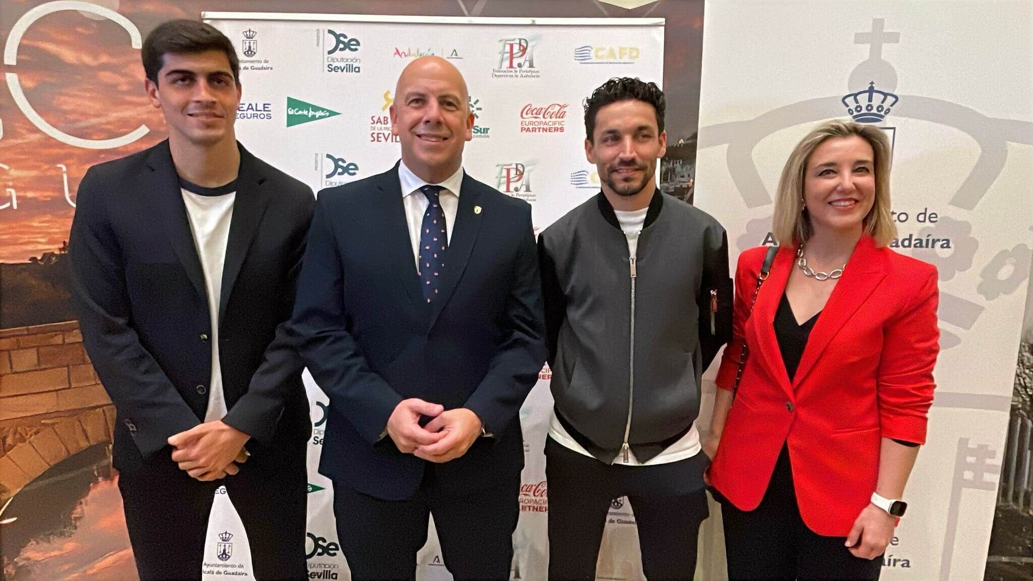  Jesús Navas, en los premios de la FPDA.