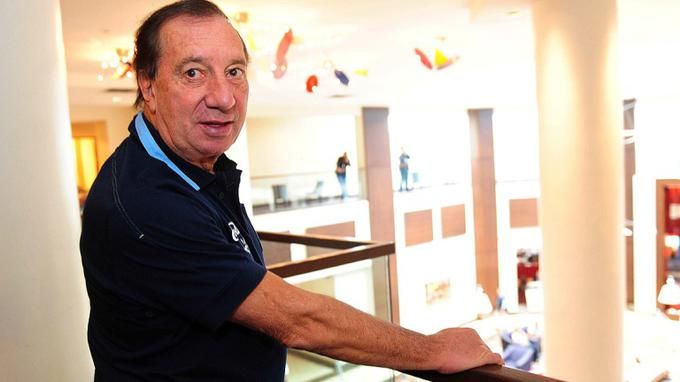 Carlos Salvador Bilardo, extécnico del Sevilla.