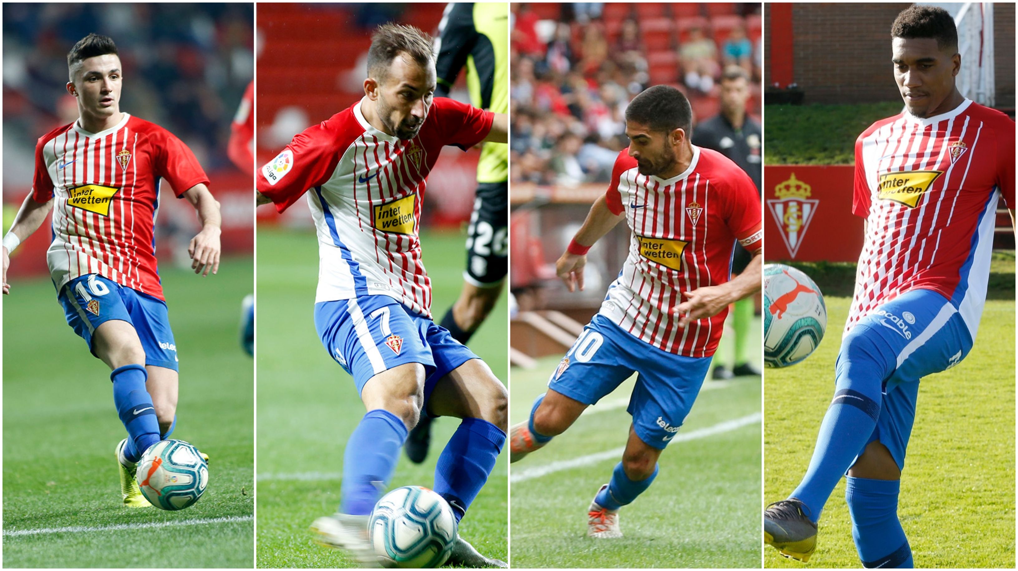 Manu García, Aitor García, Carlos Carmona y Murilo de Souza.