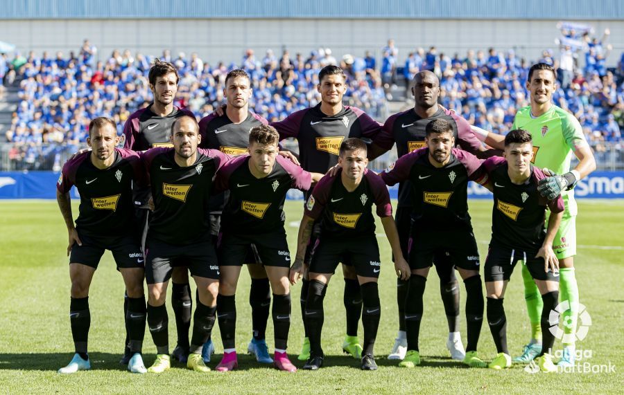 Once inicial en el Fuenlabrada-Sporting.