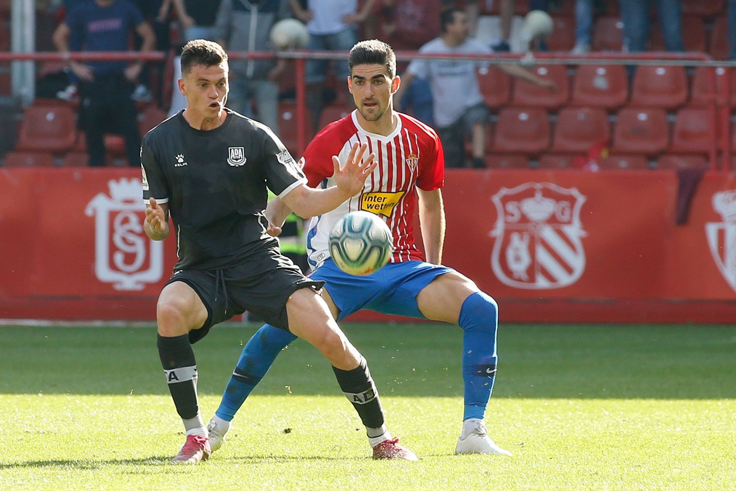  Borja López, en el duelo frente al Alcorcón.
