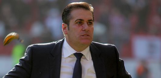  Sandoval con heridas en el ojo derecho tras los incidentes del Sporting-Zaragoza de 2014