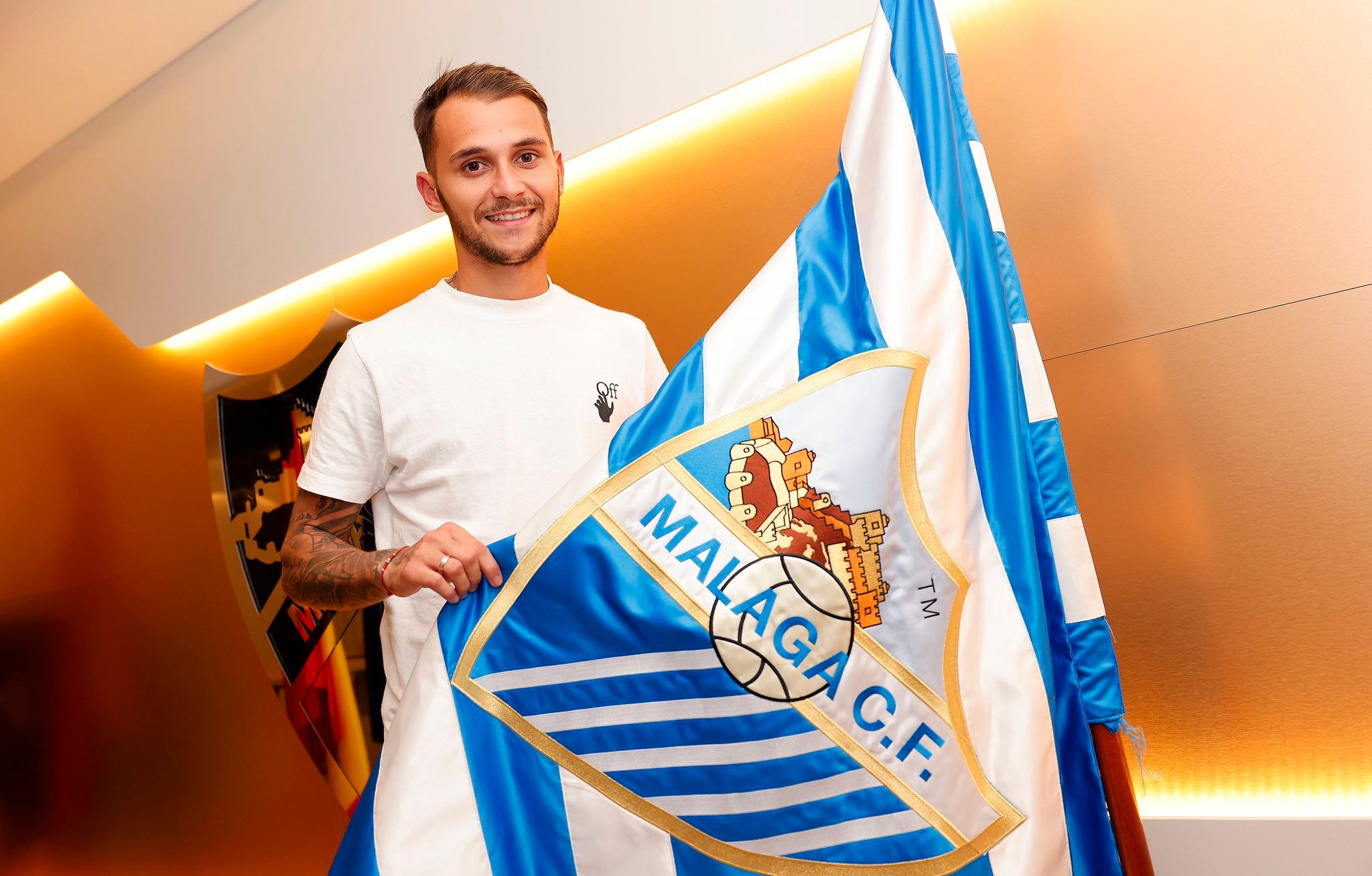  Fran Villalba, nuevo jugador del Málaga (MCF).