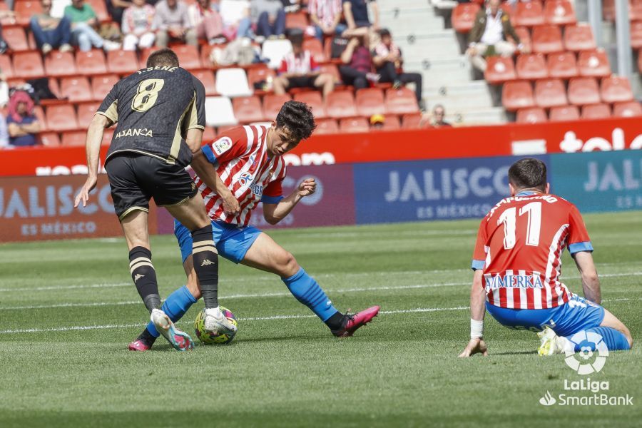  Nacho Martín en el Sporting-Lugo.