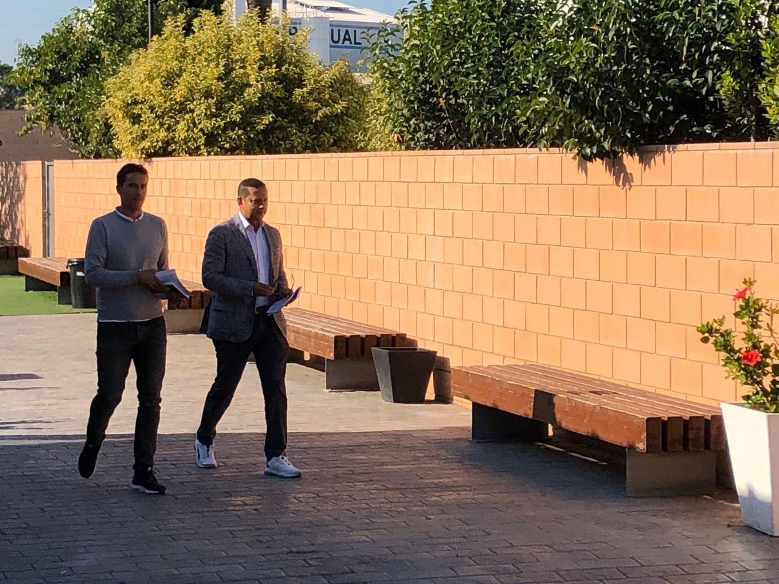  Anil Murthy y Jorge López juntos en Paterna