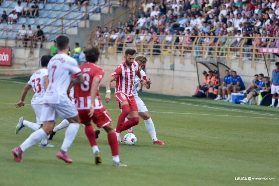 Baptistao, durante el Cultural-Almería.