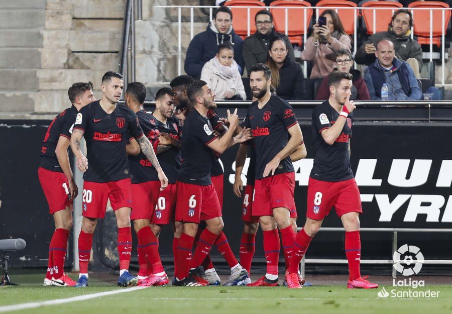  Celebración del gol de Llorente.