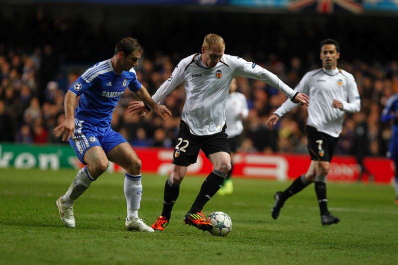 Imagen del Chelsea-Valencia de la temporada 2011/12