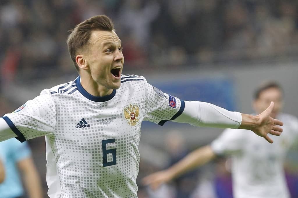  Cheryshev, uno de los internacionales del Valencia CF que competirá en la Liga de Naciones.