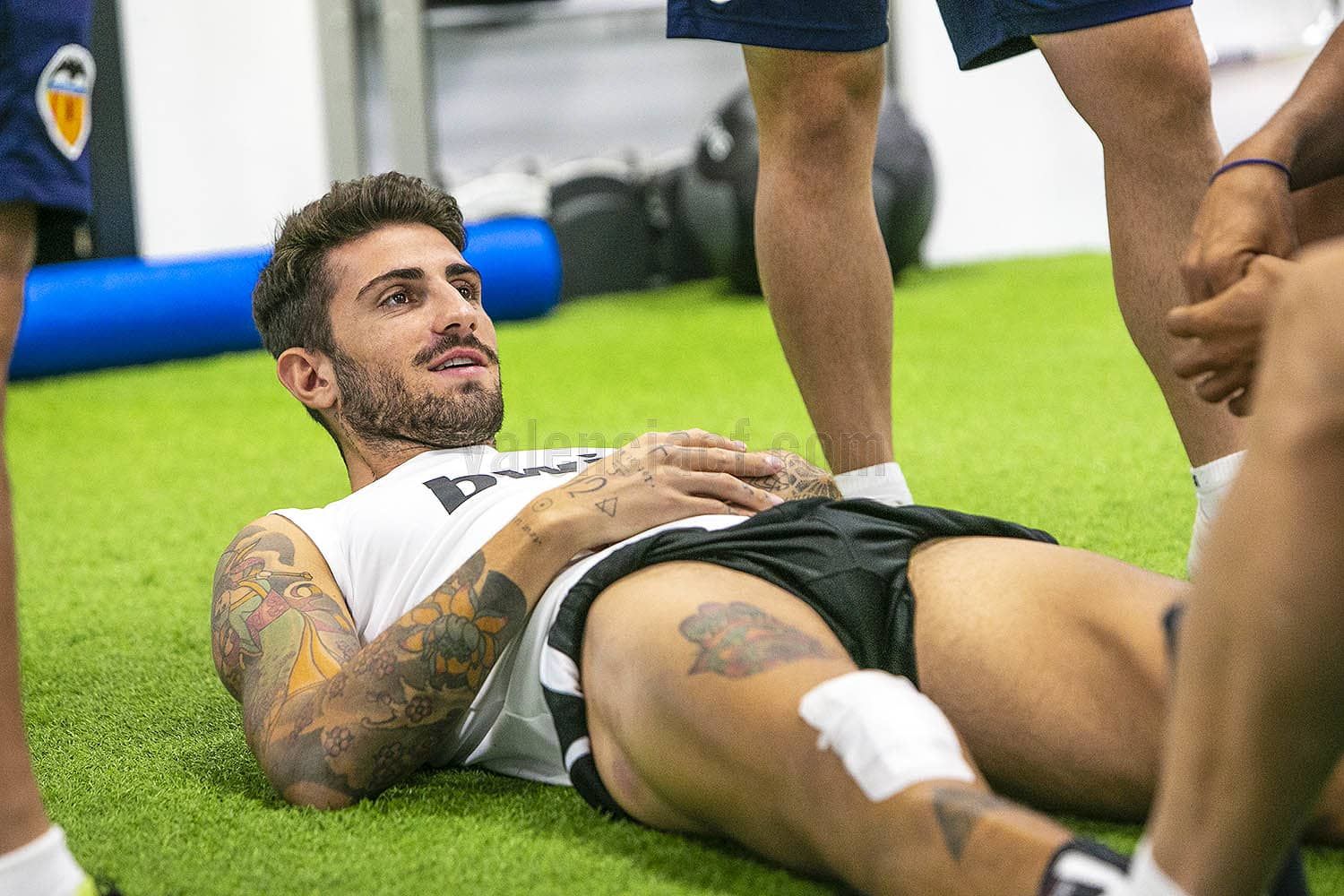  Cristiano Piccini ha seguido un largo proceso de recuperación para volver.