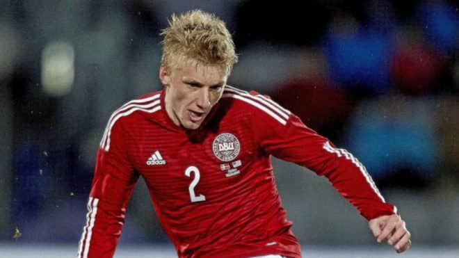  Daniel Wass con Dinamarca, uno de los internacionales del Valencia CF que no falla.