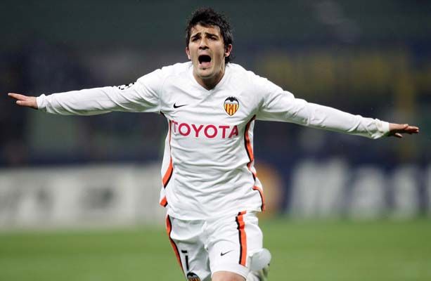  David Villa y su recordada noche en Bremen en Fallas.