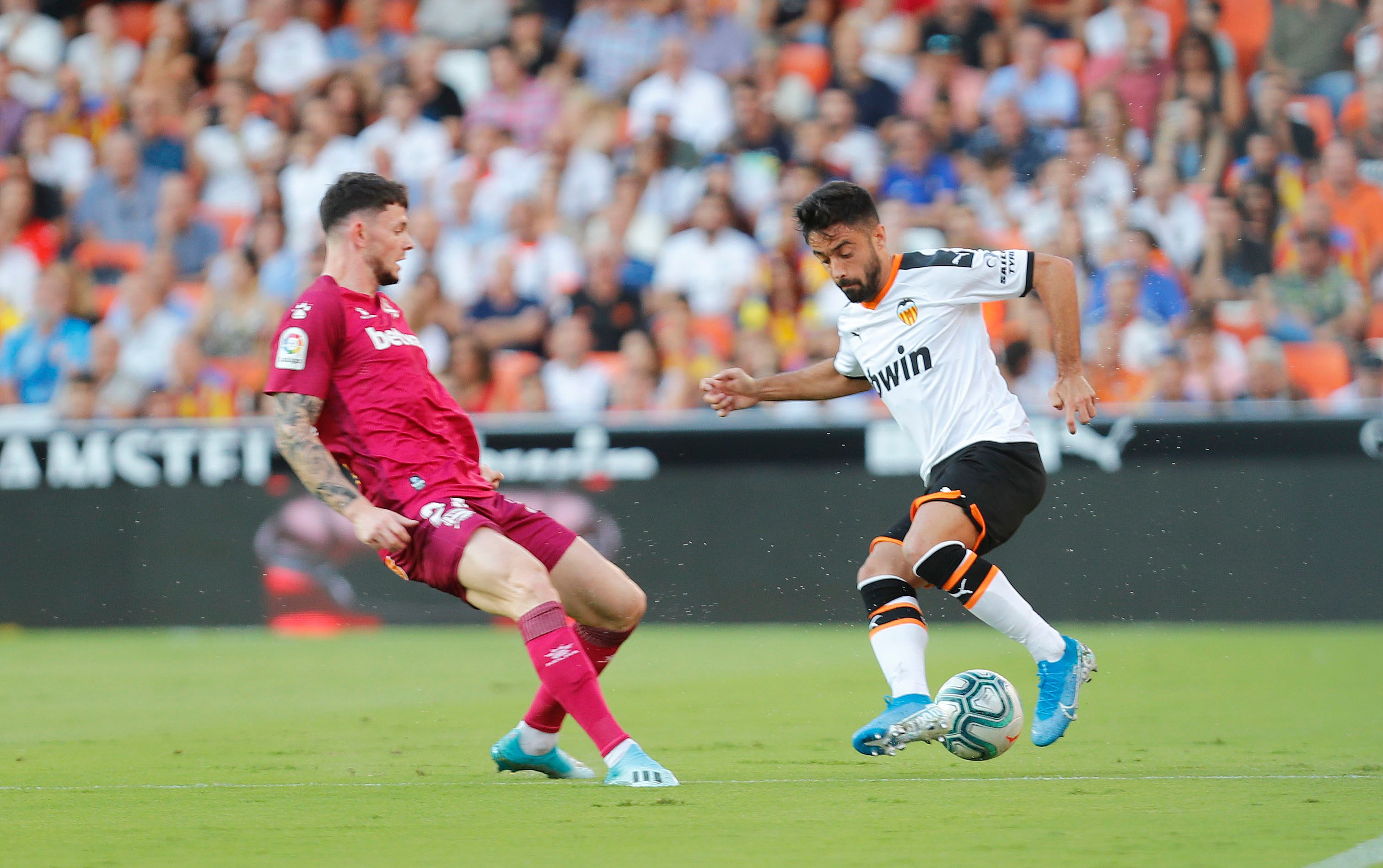  Jaume Costa en el Valencia-Alavés