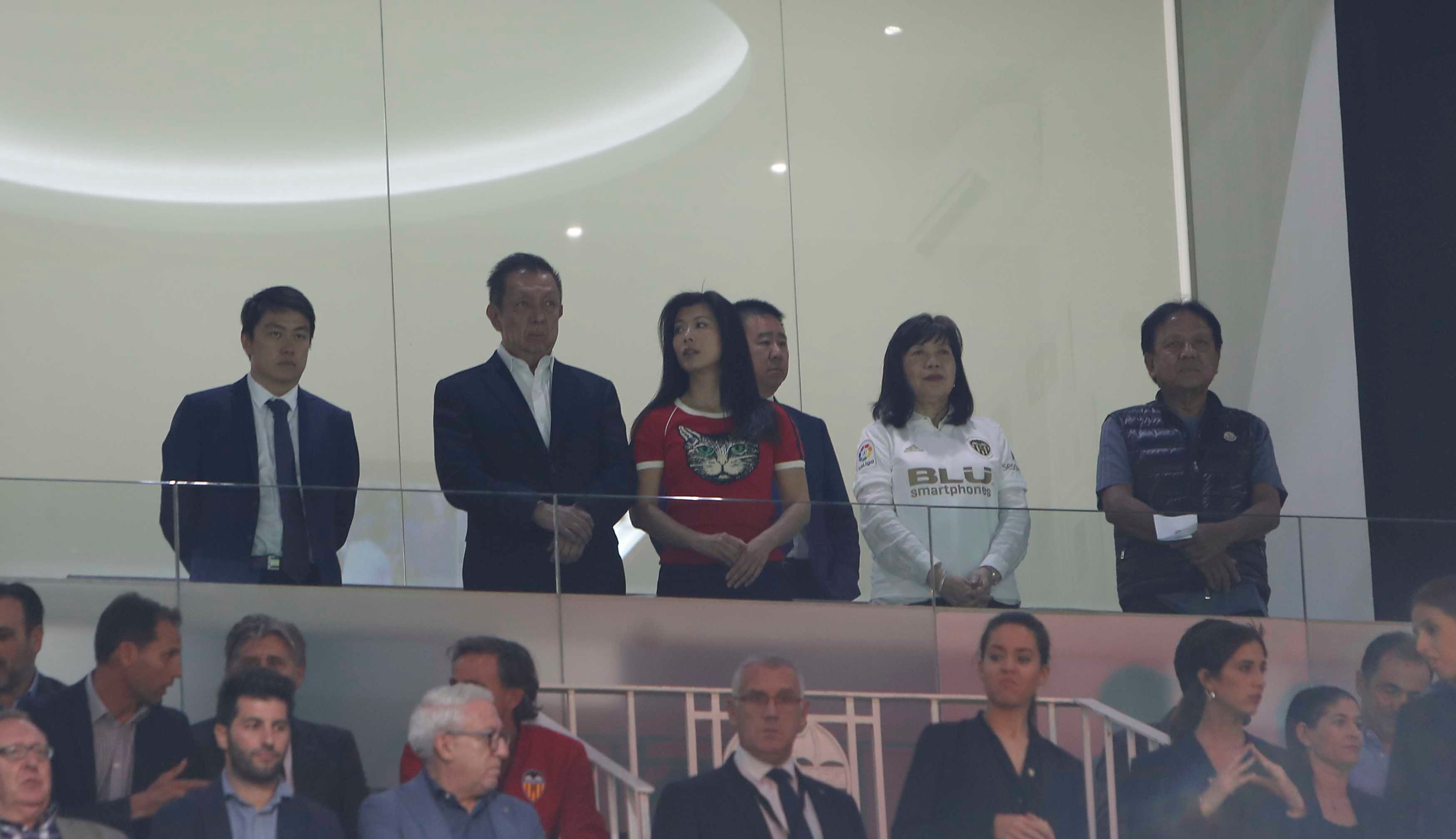  Peter Lim estuvo en Mestalla para presenciar el Valencia-Barcelona.