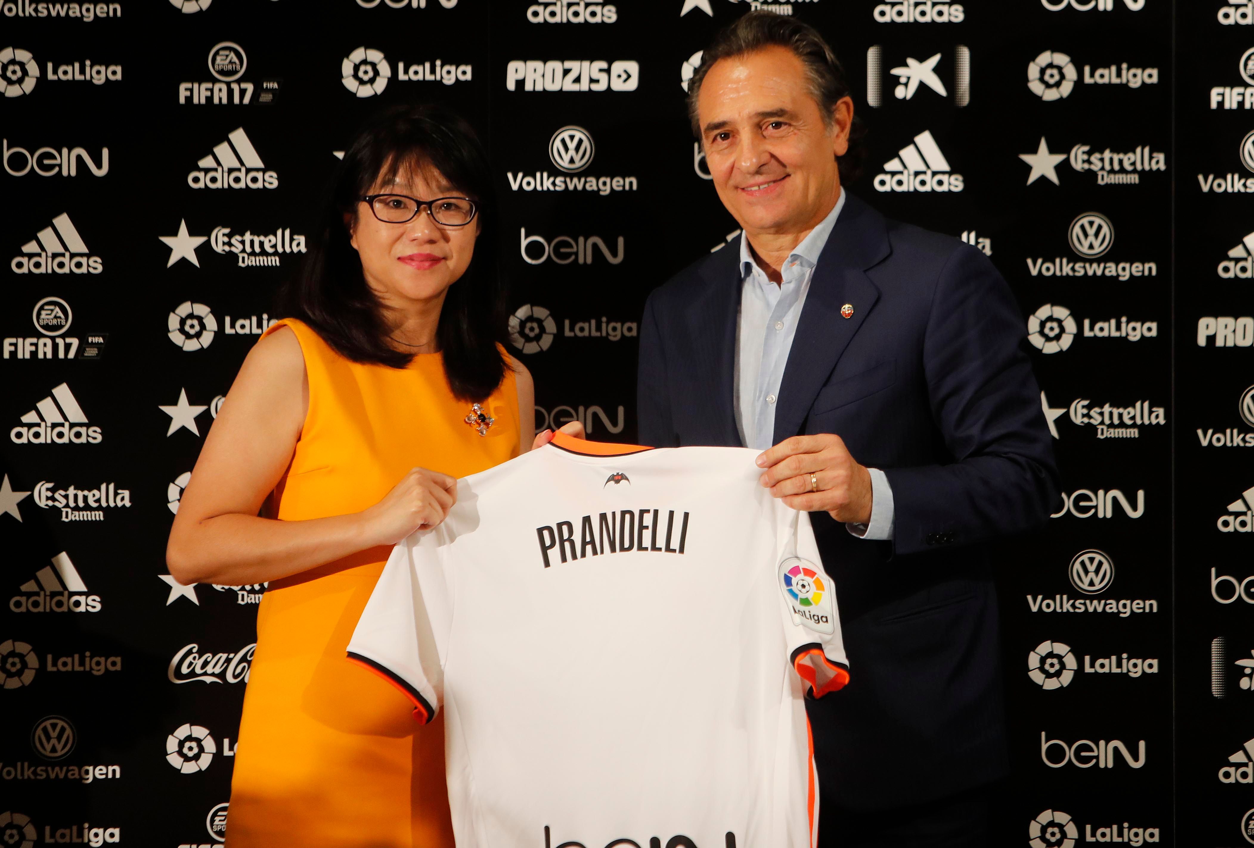 Su último entrenador hasta la fecha: Cesare Prandelli.