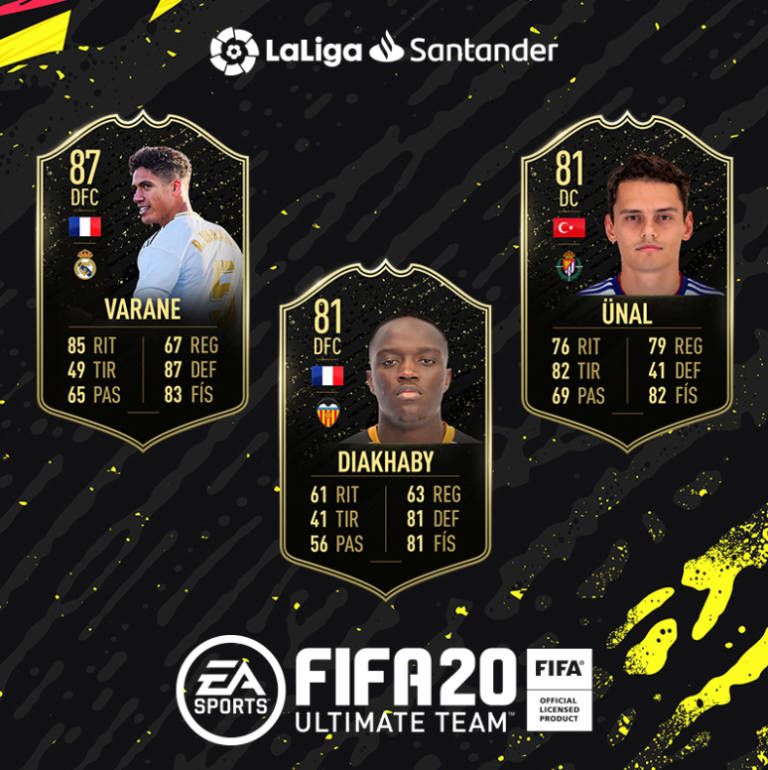 Diakhaby, en el TOTW de FIFA 20