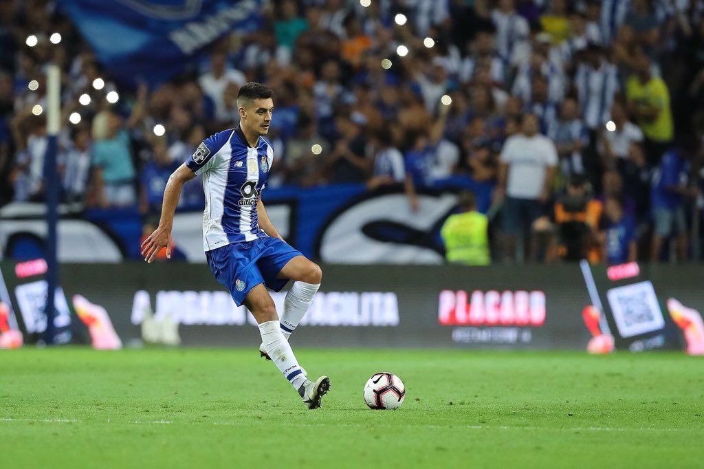  Diego Leite en un partido con el FC Oporto.