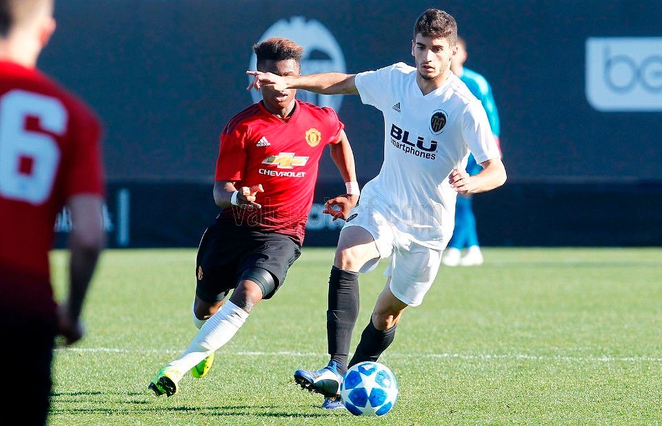  El Juvenil A en la Youth League.