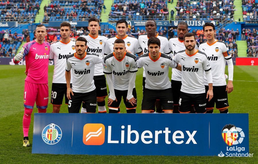  Rodrigo Moreno fue titular en el Getafe-Valencia.