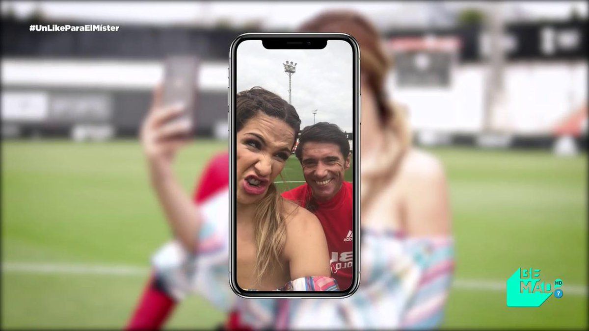  Marcelino con Tamara Gorro en "Un like para..."