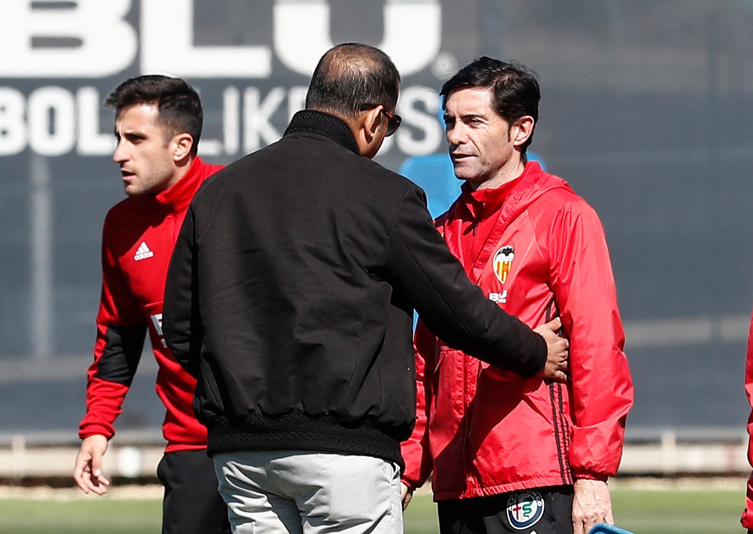Anil Murthy junto a Marcelino.