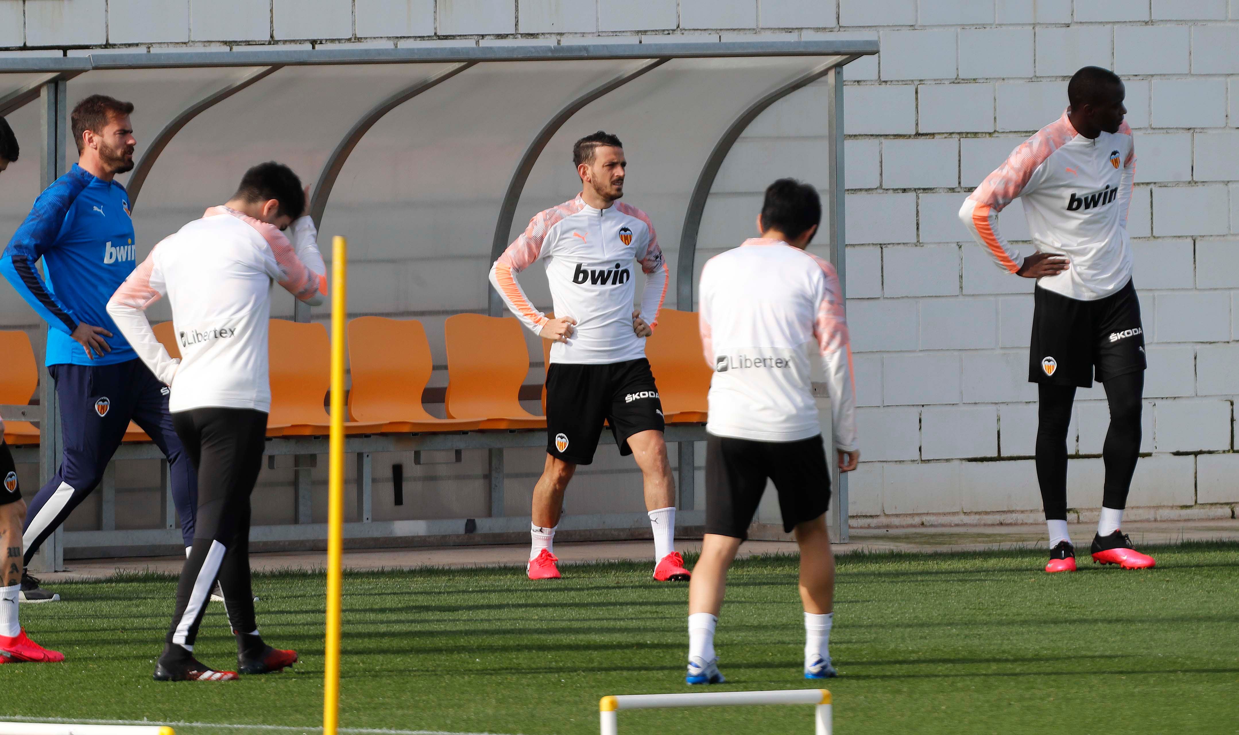  Celades activa la gestión de esfuerzos en el entrenamiento del Valencia CF