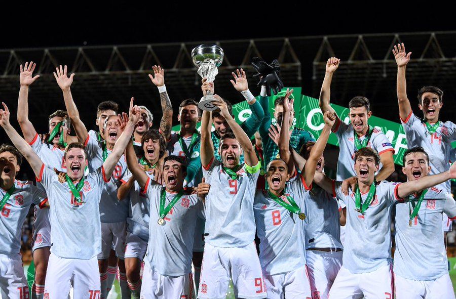  España se proclamó campeona de Europa Sub 19 con Ferran Torres a la cabeza