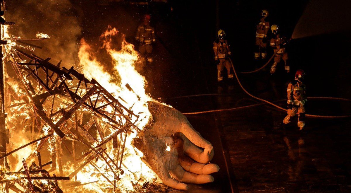  Falla Municipal 2020 quemada