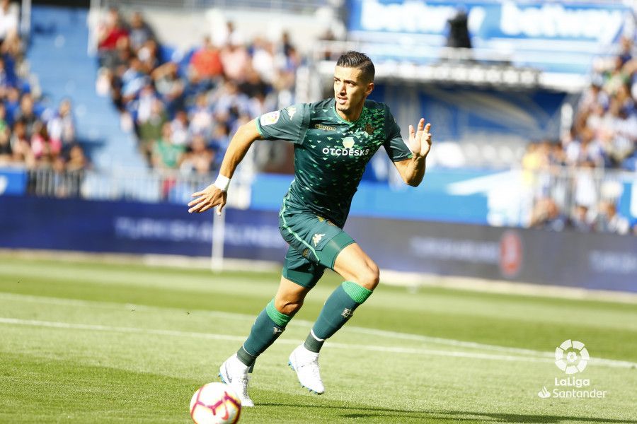  Feddal, durante el Alavés-Betis.