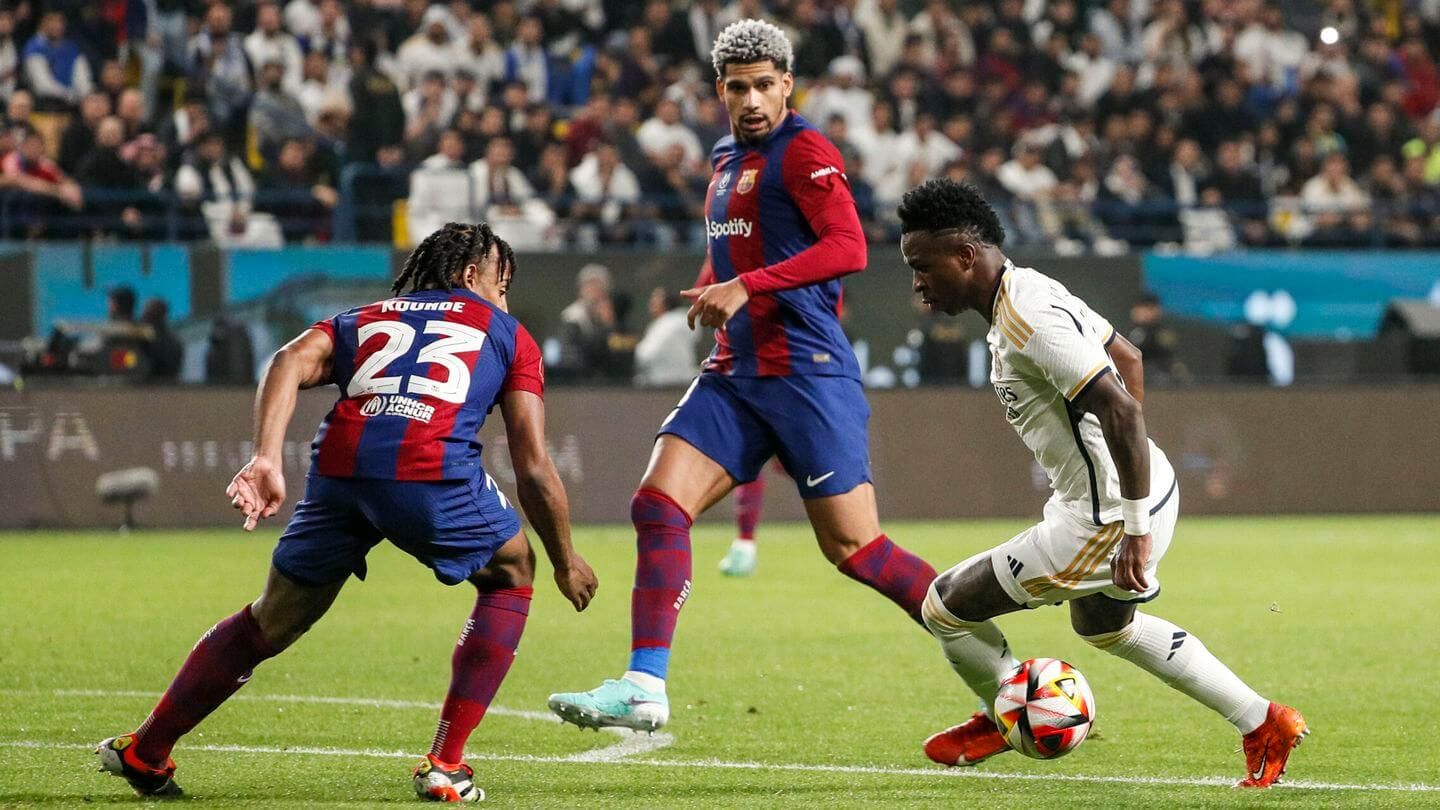  La final de la Supercopa entre Real Madrid y Barcelona (EFE)