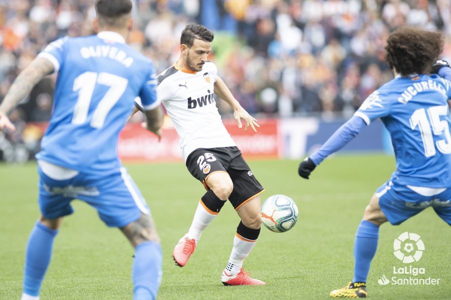  Florenzi, en el Getafe-Valencia.